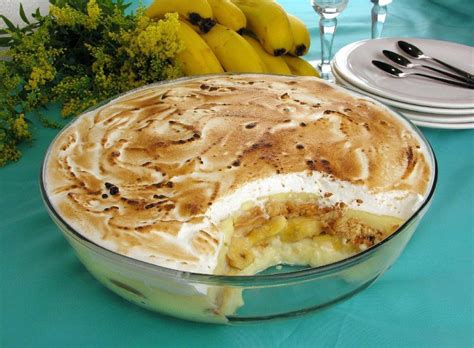 Receita De Torta De Banana E Suspiro CyberCook