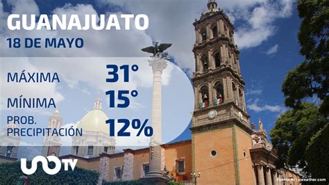 Clima En Guanajuato Para El 18 De Mayo De 2023 Uno Tv