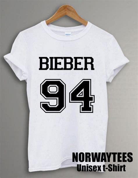 Bieber 94 Justin Bieber Unisex Shirt Fashion Hipster Unisex Tshirt