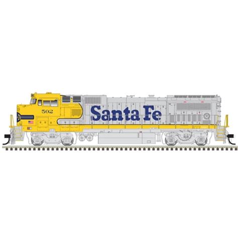 Atlas 10004340 Master Ho Ge Dash 8 40bw Silver Standard Dc Santa Fe 502