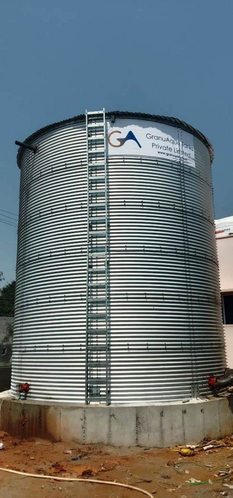 Zincalume Steel Water Storage Tank At Rs 10 Litre Zinc Aluminium