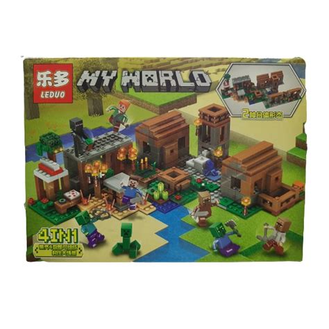 Конструктор, My world, Тип лего, Пластмасов, 197 части, Многоцветно ...