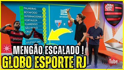 FLAMENGO X FORTALEZA AO VIVO IMAGEM GLOBO ESPORTE DE HOJE MENGÃO