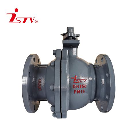 API JIS GB Cast Iron Floating Ball Valve 2 PC Ball Valve And Floating