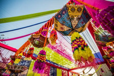 Photo Of Quirky Colourful Mehendi Bar