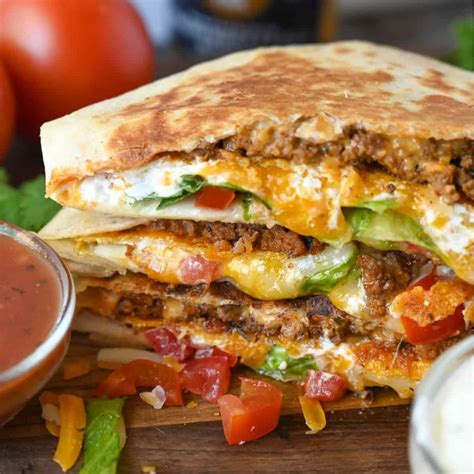 Spicy Crunchwrap Supreme Copycat Butter Your Biscuit