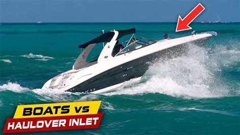 BOW RIDERS NEVER LEARN Boats Vs Haulover Inlet YouTube