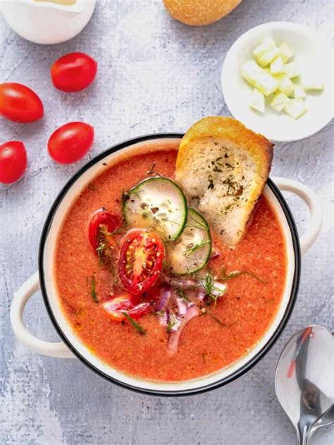 Gazpacho Soup - Mighty Mrs | Super Easy Recipes