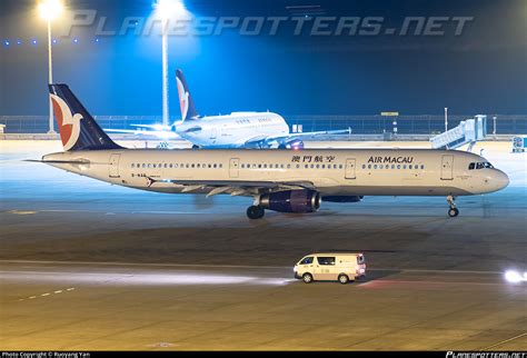 B Map Air Macau Airbus A Photo By Ruoyang Yan Id