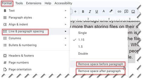 How To Remove Extra Spaces In Google Docs Google Docs Tips Google