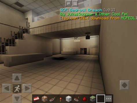 MCPE/Bedrock SCP: Containment Breach Bedrock Edition v0.0.1 – .McWorld ...