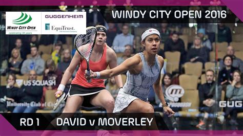 Squash David V Moverley Windy City Open 2016 Women S Rd 1