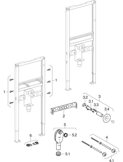 Geberit Duofix Element Za Umivaonik Cm Nad Bukna Zidna Armatura