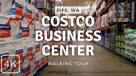 Whats Inside A Costco Business Center Walking Tour In Fife Wa Youtube