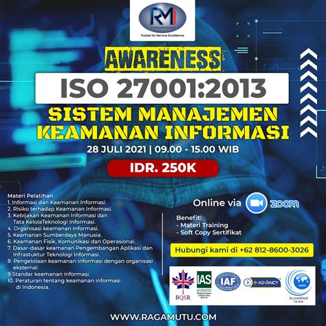 Sistem Manajemen Keamanan Informasi ISO 27001 Ragamutu