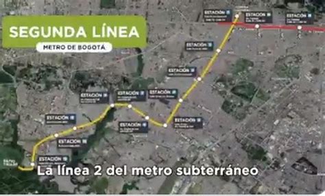 Segunda Línea Del Metro De Bogotá Será Subterránea Minuto30