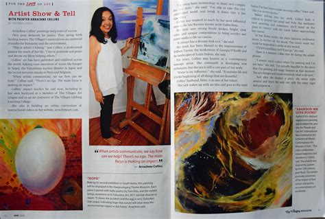 Article in The Villages Magazine | Arrachme Art