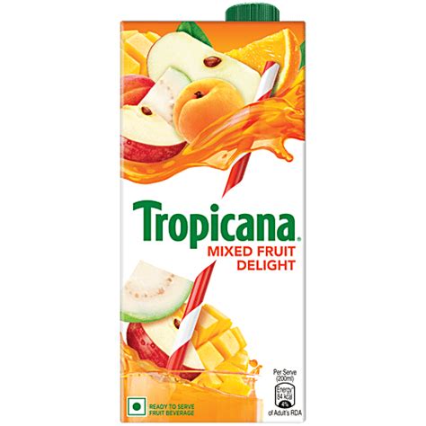 Buy Tropicana Fruit Juice Delight Mixed Fruit L Online At Best Price