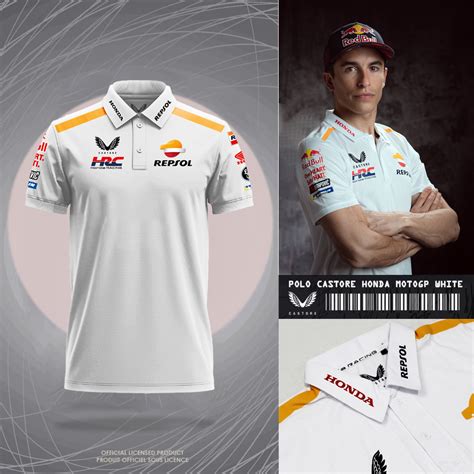 Jual Polo Shirt Repsol Honda 2023 Motogp Team Kaos Polo Racing Pria Premium Kaos Polo Pria