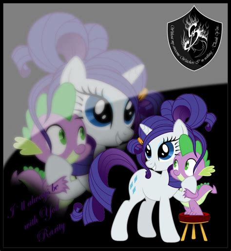 Spike Спайк Rarity Рэрити Mlp Art Mane 6 My Little Pony