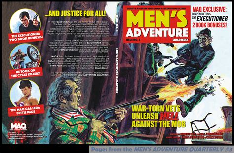 The Mens Adventure Quarterly 3 The Vigilante Justice Issue