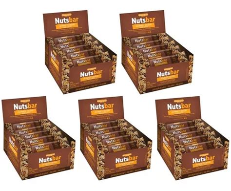 Kit Caixas Barra De Castanhas E Chocolate Nuts Bar X G Frete Gr Tis