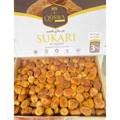 Jual Kurma Sukari Premium Amira Kg Sukari Dates Kg Al Qassim