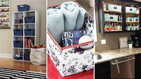 Clever Diy Organization Ideas That Utilize Dollar Store Storage Bins