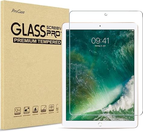 Procase Verre Trempé pour iPad Pro 12 9 en 2017 2015 Modèle A1584