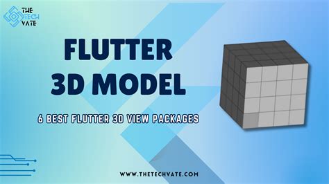 Exploring Flutter 3d View Packages For Stunning 3d Model Work