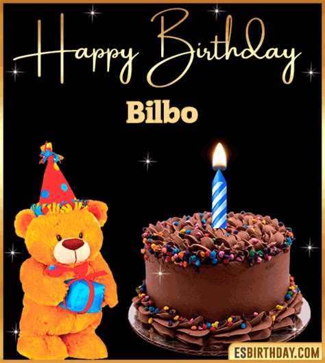 Happy Birthday Bilbo  🎂 Images Animated Wishes【28 S】