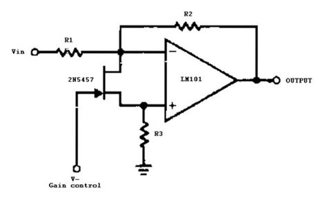 Voltage controlled variable gain amplifier - Amplifier Circuit Design