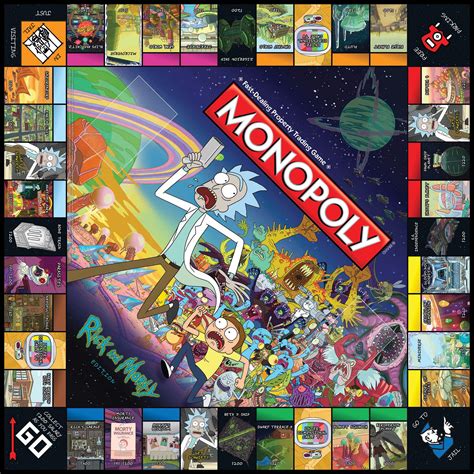 Monopoly rick y morty Los juegos de mesa más divertidos