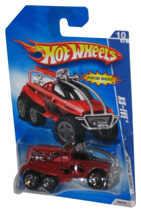 Hot Wheels HW Special Features Red XS Ive Toy Car W