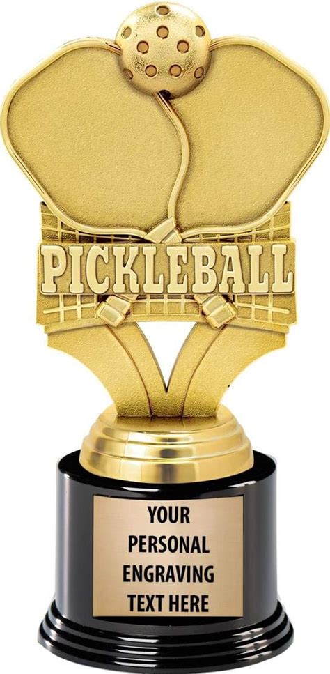 Buy Crown Awards Pickleball Trophies With Custom Engraving 7 25