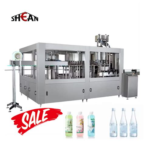 Automatic Pet Bottle Aseptic Hot Filler Juice Beverage Drinks Water Soft Drink Bottling Filling