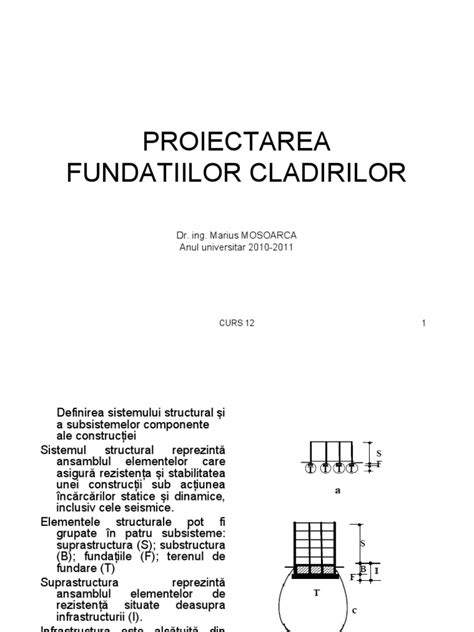 PDF CURS 12 PS Fundatii Pdf DOKUMEN TIPS