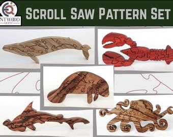 Wyvern Dragon Puzzle Scroll Saw Pattern Wooden Puzzle Plan DIY