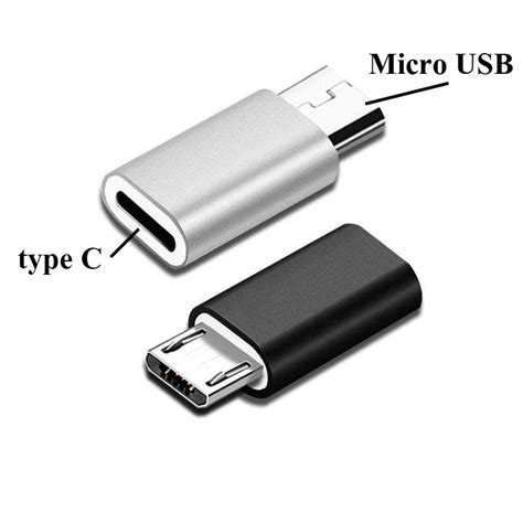 Type C to Micro USB Converter Type C Female to Micro USB Male Adapter ...