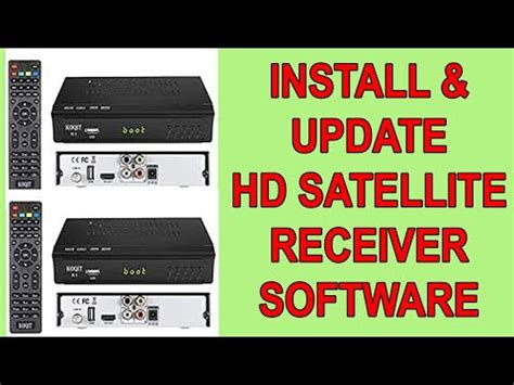 Install And Update All Hd Satellite Receiver Software With Usb YouTube