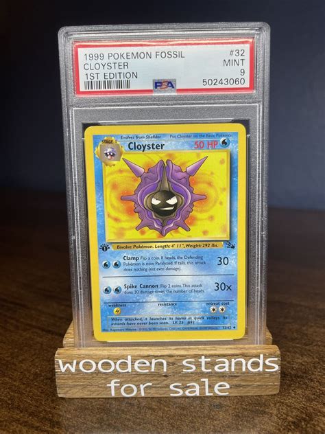 Psa Mint Cloyster St Edition Fossil Set Pokemon Trading Card