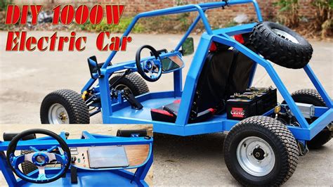 Build a 1000W Electric Gokart at Home - Electric car - Tutorial - Part 2 - YouTube