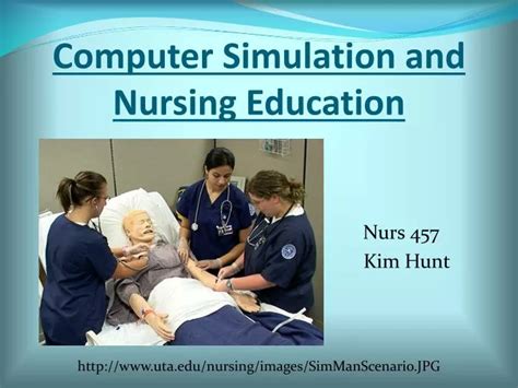 Ppt Computer Simulation And Nursing Education Powerpoint Presentation