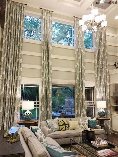 60 Incridible Tall Curtains Ideas For Your Home Living Room Design