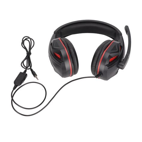 Gaming Headset Noise Cancelling Over Ear Mute Function 3 5mm Plug Wired Headphone With Mic For