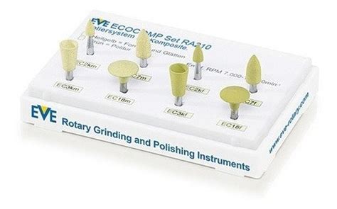 Kit Pulido Composite Eve Polishing Ecocomp X8 Odontologia