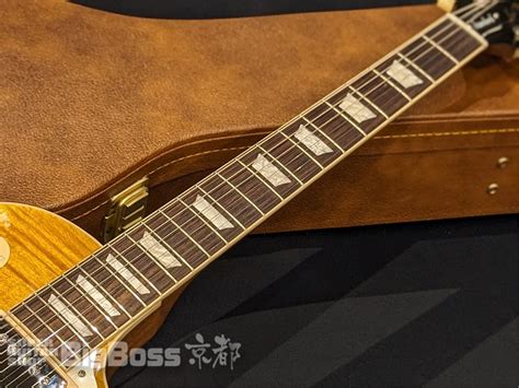 即納可能Gibson ギブソン Les Paul Standard 50s Figured Top Honey Amber 京都店