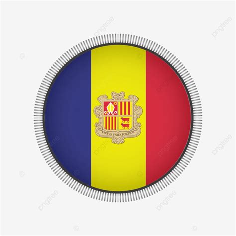 Andorra Flag Vector, Andorra, Flag, Andorra Day PNG and Vector with ...