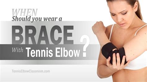 Tennis Elbow Tutor: Should You Wear A Tennis Elbow Brace? – (It Depends ...