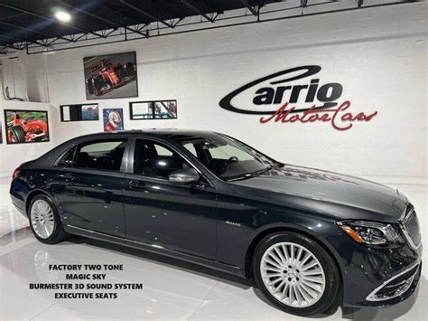 Used 2020 Mercedes Benz S Class Maybach S 560 In Fort Lauderdale Fl